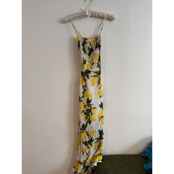 Lemon Print‎ Sundress - Picture 1 of 6